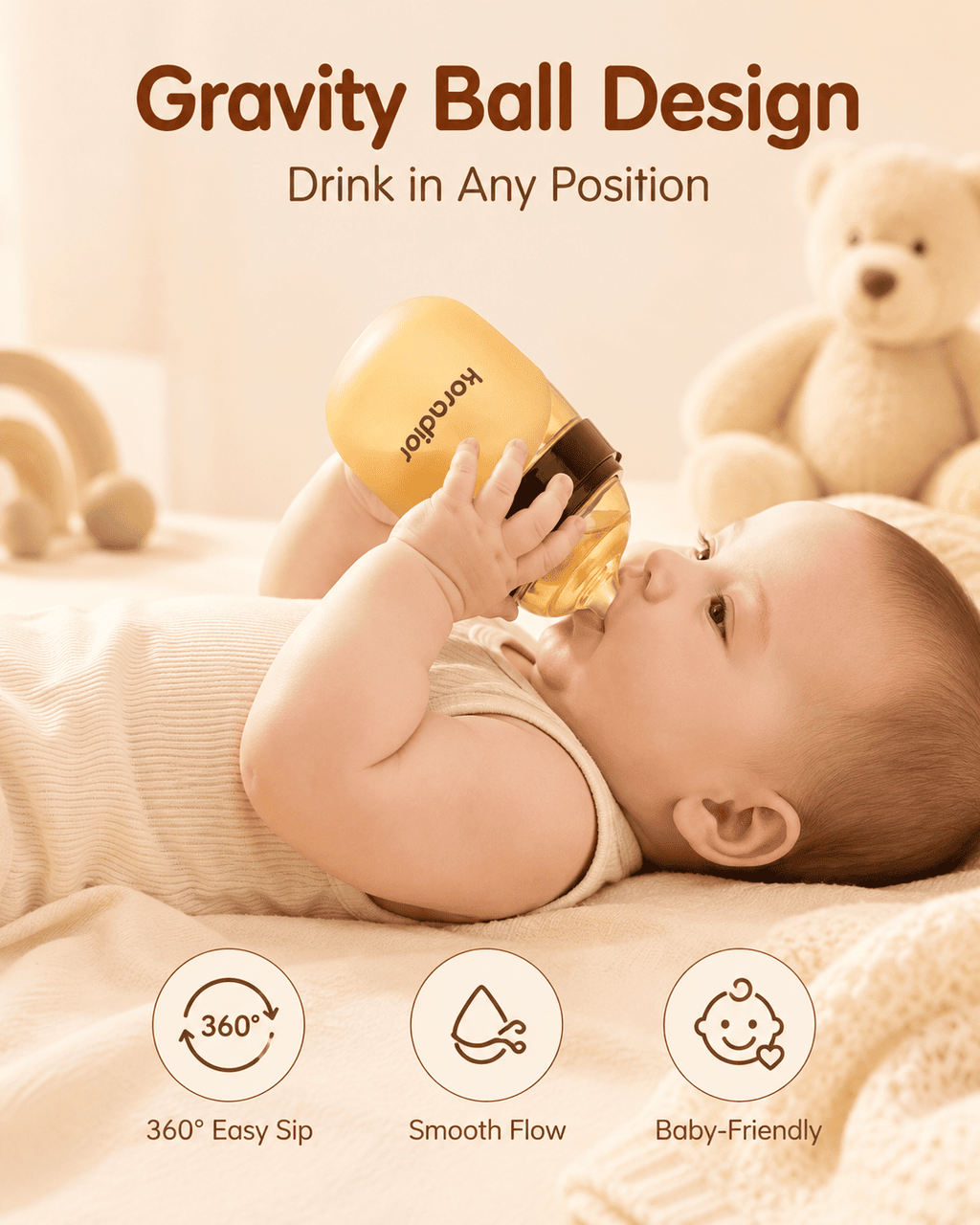 BPA-Free Silicone Baby Feeding Bottle