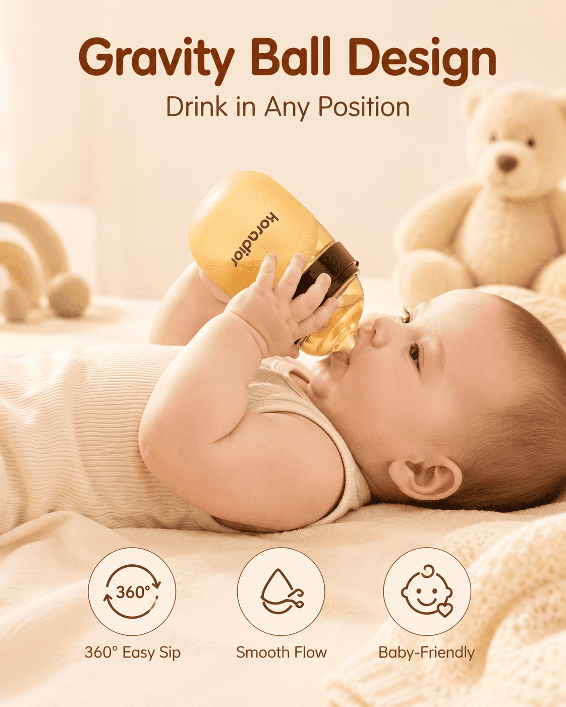 BPA-Free Silicone Baby Feeding Bottle