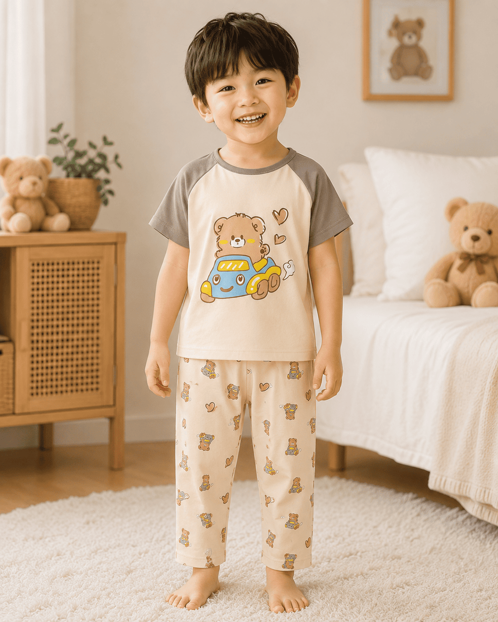 Bear Ride Night Suit