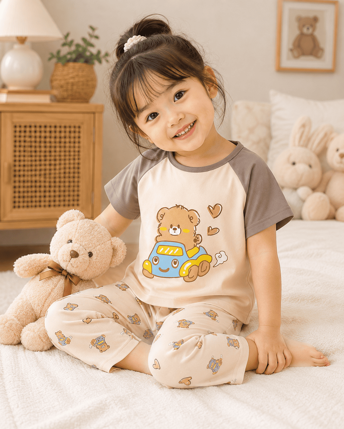 Bear Ride Night Suit
