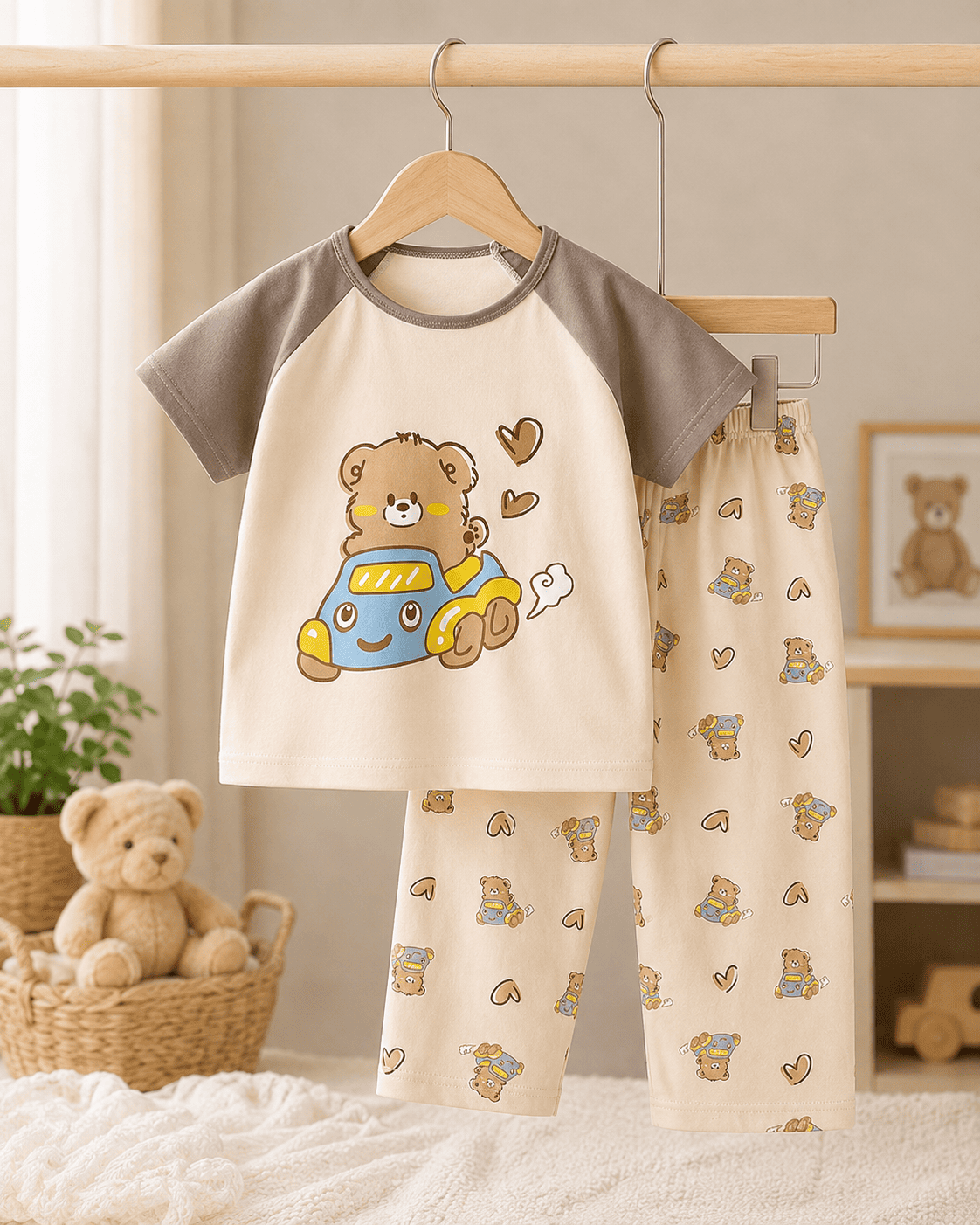 Bear Ride Night Suit