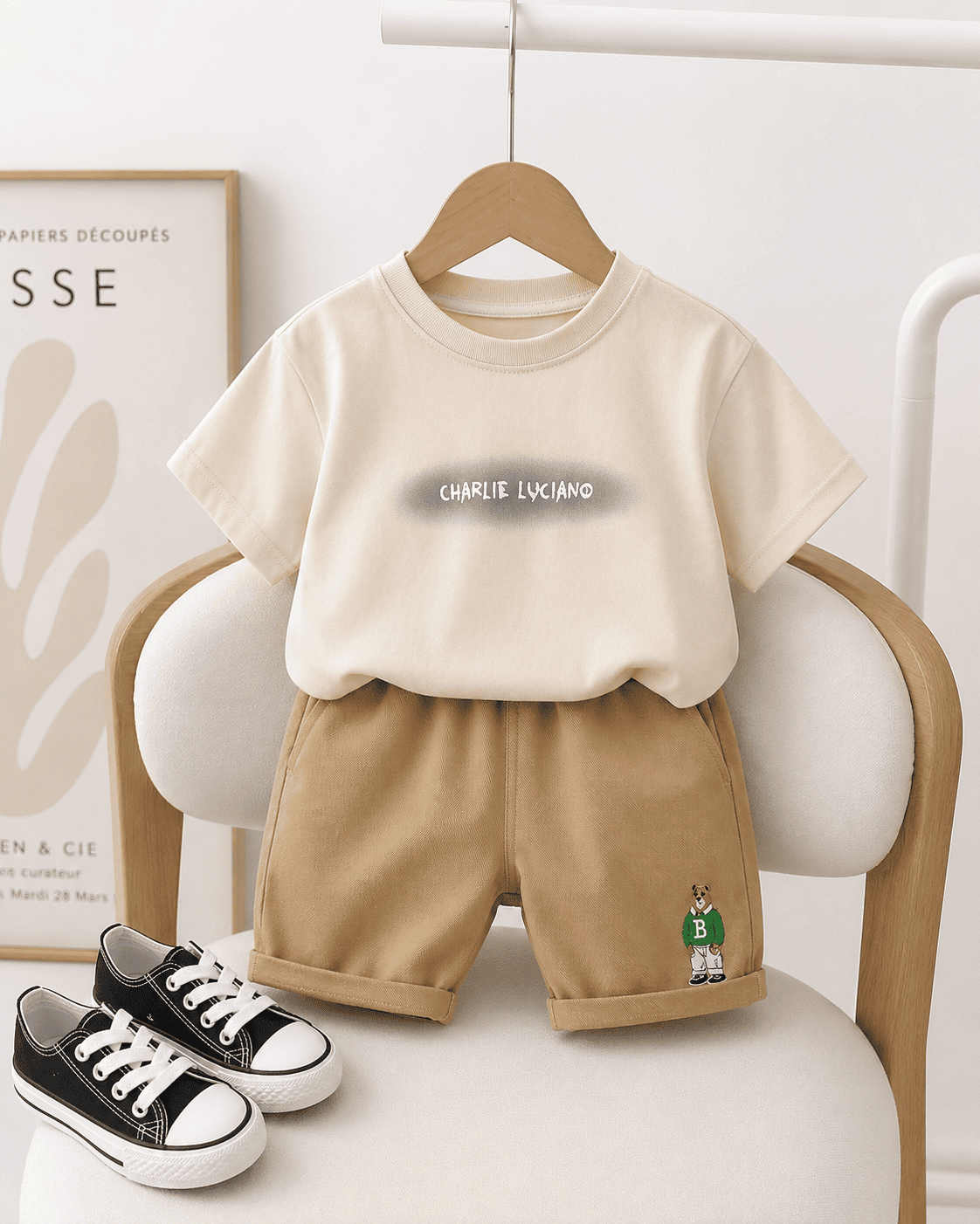 T-Shirt And Shorts Summer Set