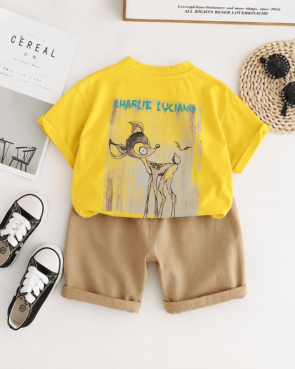 T-Shirt And Shorts Summer Set