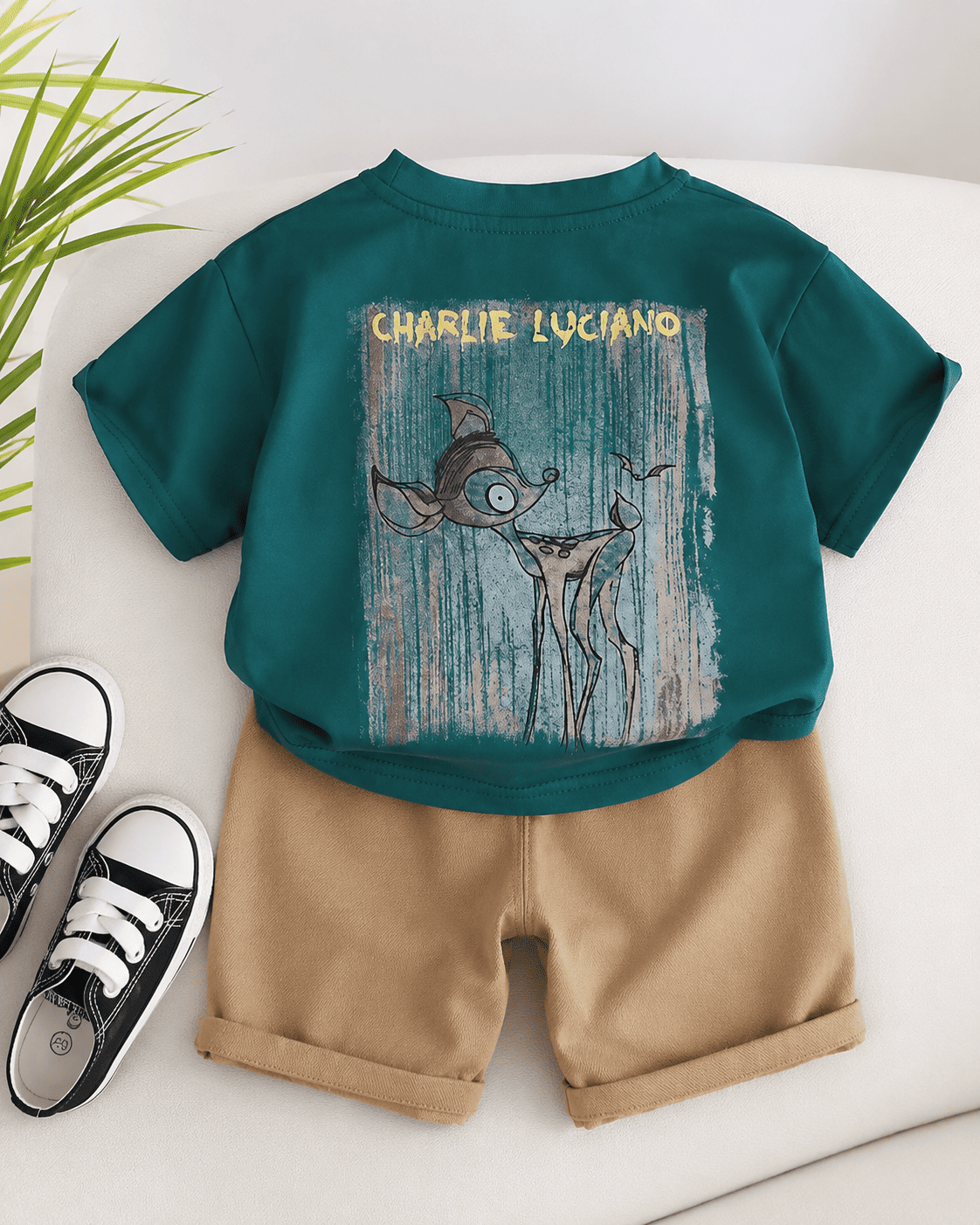 T-Shirt And Shorts Summer Set