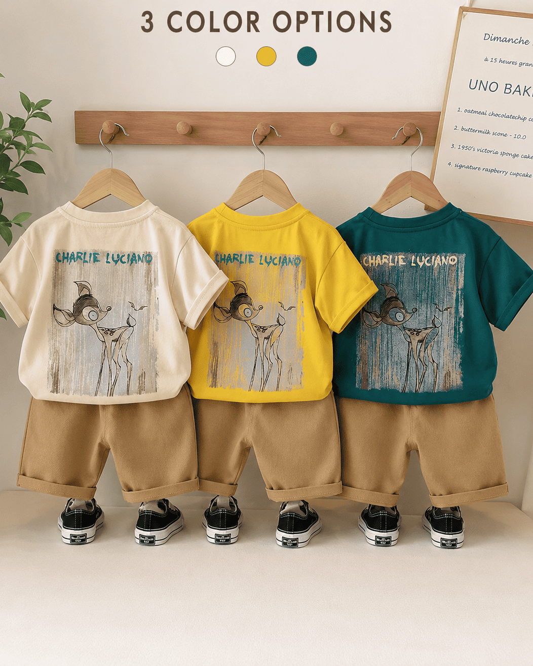 T-Shirt And Shorts Summer Set