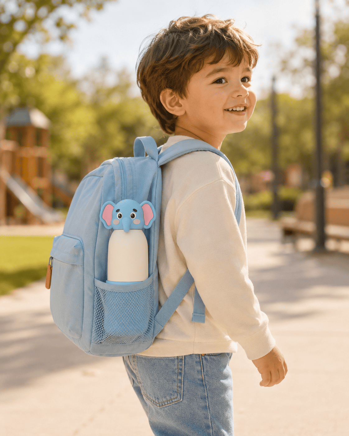 Elephant Kids Water Bottle