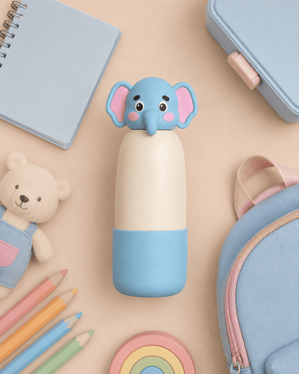 Elephant Kids Water Bottle