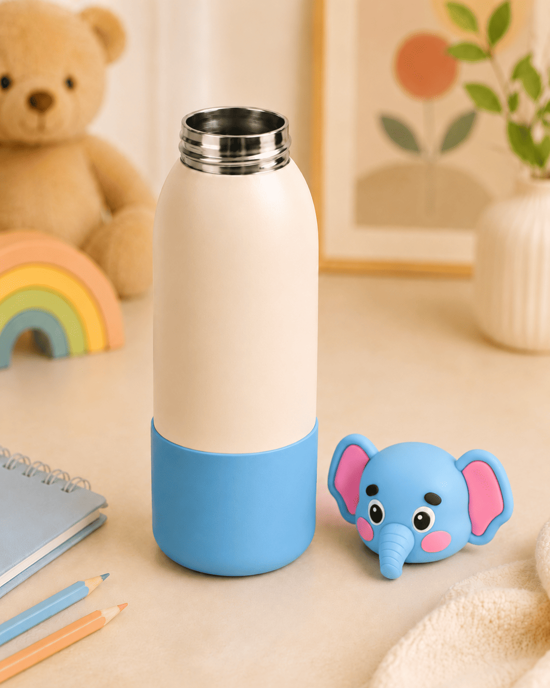 Elephant Kids Water Bottle