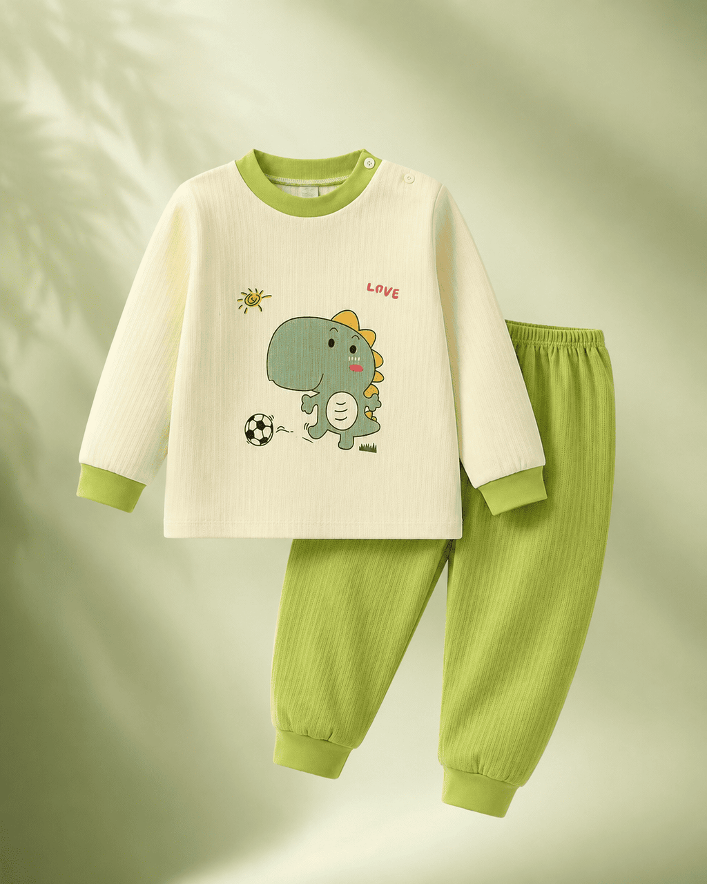 Green Dinosaur Pajama