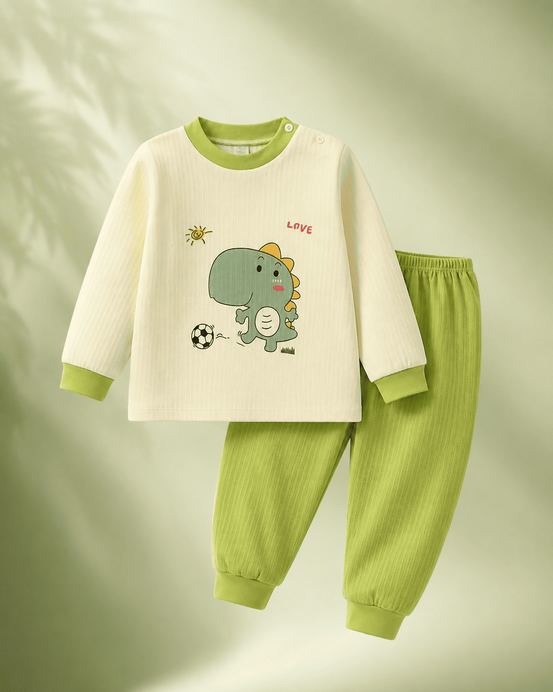 Green Dinosaur Pajama