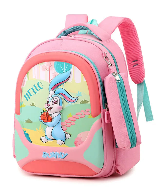 Kids 3D Print Cartoon Backpack for Primary School Students Toddlers