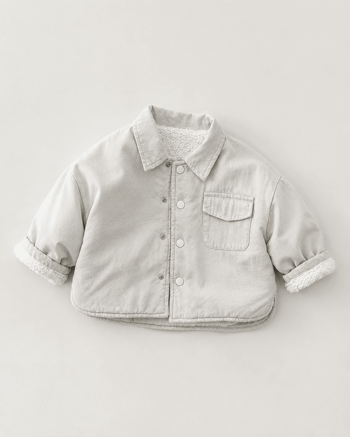 Kids Collar Winter Jacket