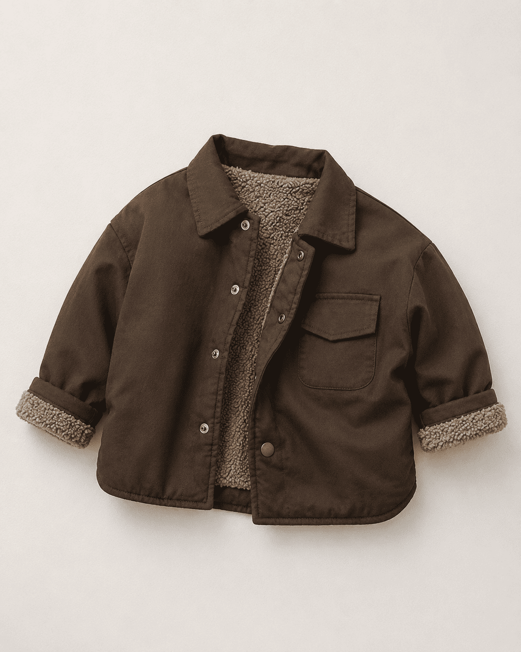 Kids Collar Winter Jacket