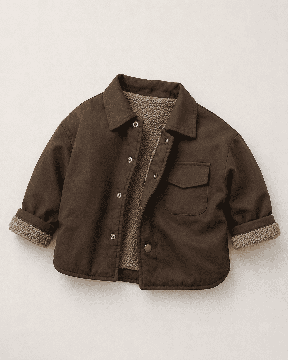 Kids Collar Winter Jacket
