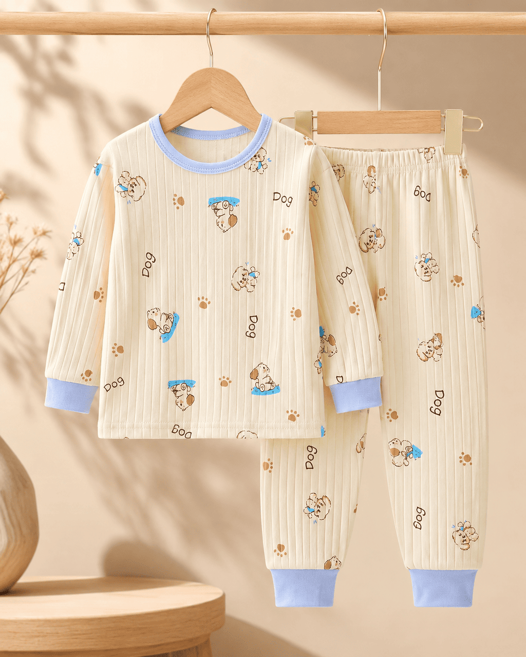 Puppy Print Night Suit