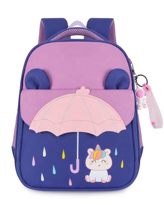 Cute Cartoon Kids School Backpack Oxford 30x40x19cm