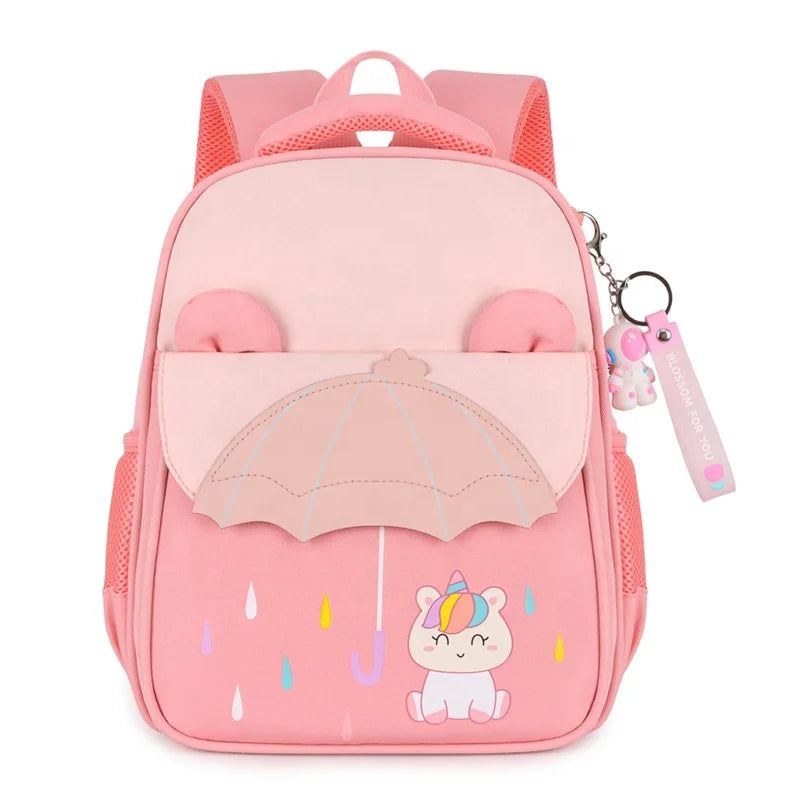 Cute Cartoon Kids School Backpack Oxford 30x40x19cm