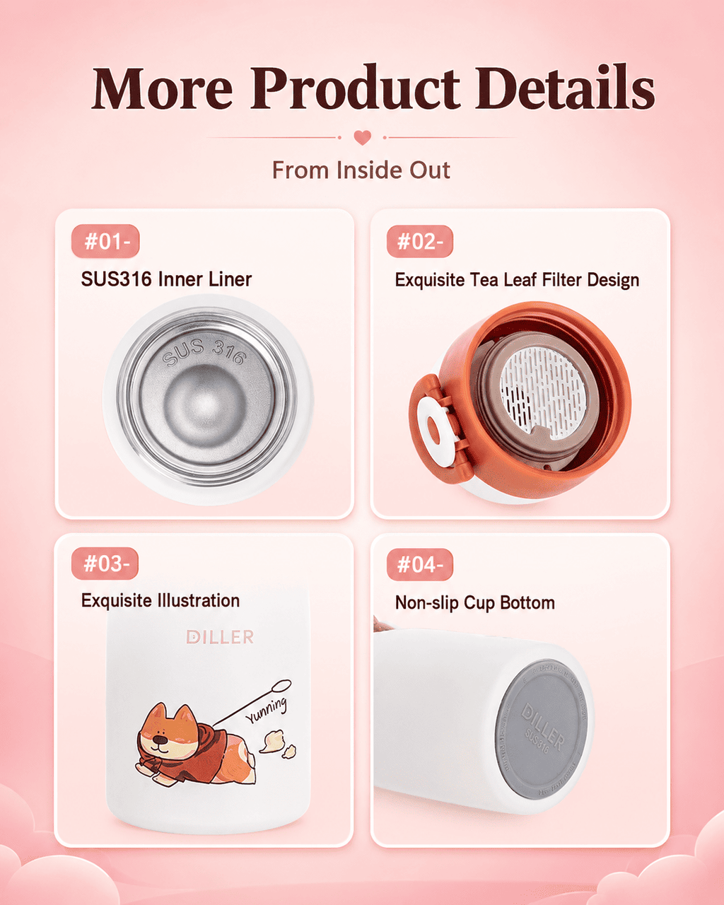 Vacuum Insulated Water Bottle