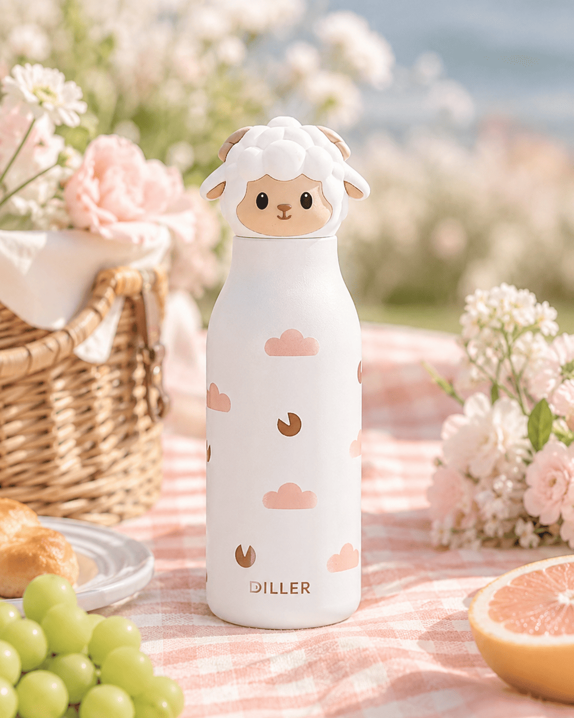 Sheep Kids Water Bottle