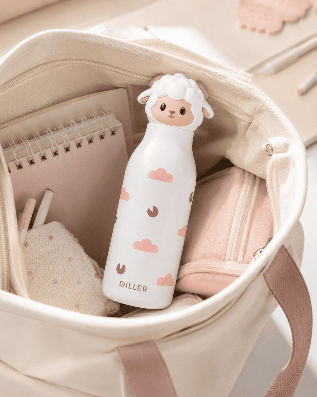 Sheep Kids Water Bottle